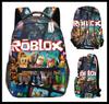 Student Schoolbag Cartoon Backpack Set 3D Digital Printing Backpack