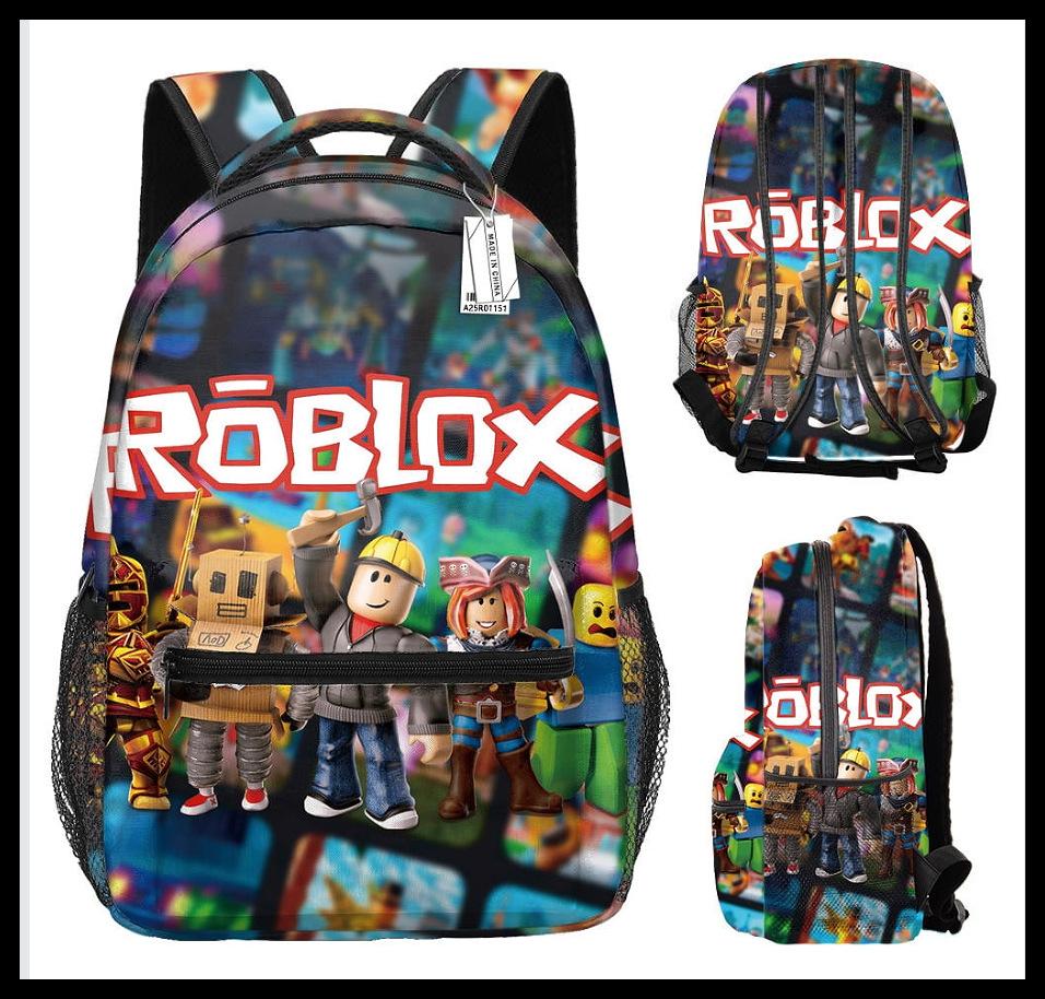 Student Schoolbag Cartoon Backpack Set 3D Digital Printing Backpack