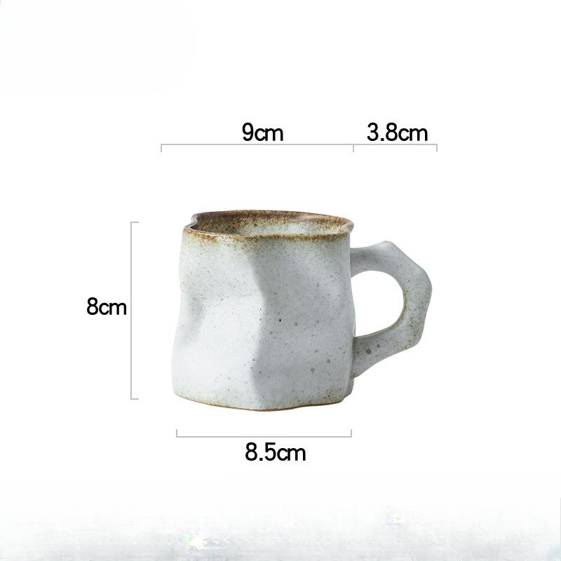 Ceramic coffee cup with high face value, retro online celebrity, high-end, refined ins style, mug, water cup, office cup