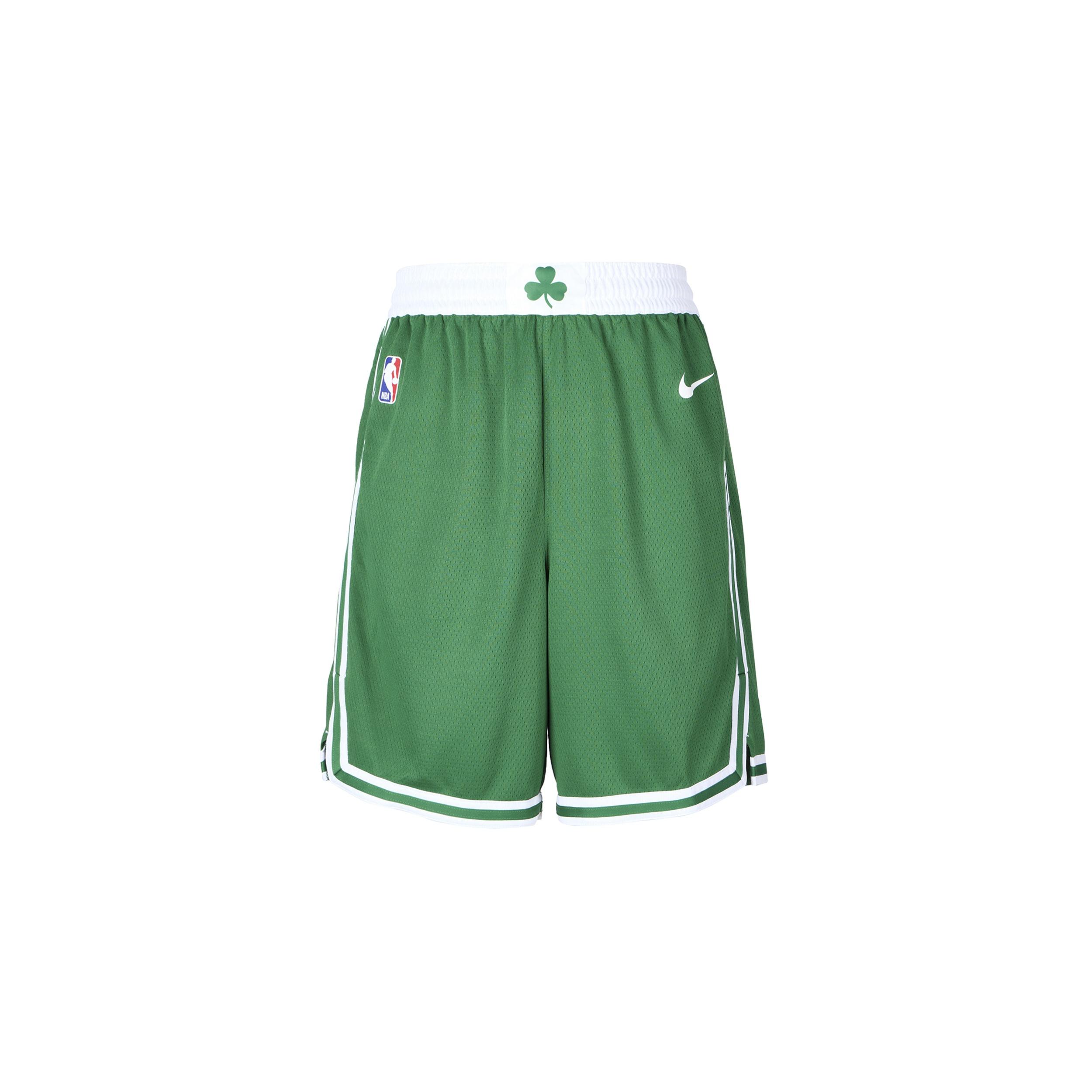 Nike Boston Celtics Icon Edition Swingman SW Fan Edition Celtics Team limited Basketball Shorts Green Men s AJ5587-312 L