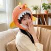 Open Mouth Plush Anglerfish Hat Soft Skin-friendly Fish Cosplay Cap Party Photo Prop Hat  Halloween