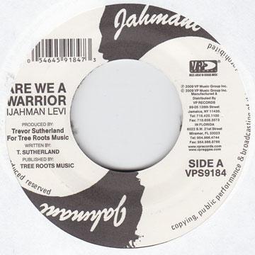 

7inch Record IJAHMAN LEVY - Are We A Warrior / I Do VPS9184 Jahmani US/VP U 1979 US Reggae, Ska & Dub