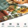 Coperta in Flanella con Stampa Bovini, Alta Qualità, Confortevole per Tutte le Stagioni, Decorazione per la Casa, Calore e Comfort, Perfetta per Regali di Natale