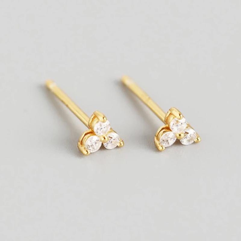 2023 Nový design Zlaté barvy Ušní kruhové náušnice s uhrančivým okem pro ženy a muže z nerezové oceli Malé náušnice s punkovým piercingem