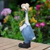 Modern Garden Duck Statue Decorative Animal Sculpture for Balcony Landscape Garden Accessory