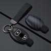 Suitable Abs Carbon Fiber Car Key Case Cover For Mercedes Benz A B C Class Gls Gla Glk Glc Cls Cla Amg W204 W205 W212 W463 W176