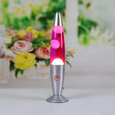 Pearliky Cute Metal Base Lava Lamp Wax Volcano Style Night USS Cute Metal Base Lava Lamp Wax Volcano Style Night Light