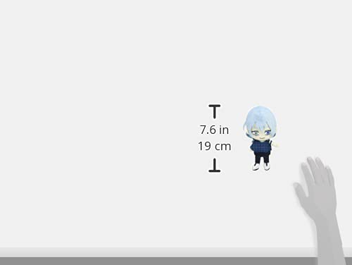 Bandai Namco Nui Jujutsu Kaisen Mahito Chibi Plush Toy H145×W100×D70mm Polyester 2450