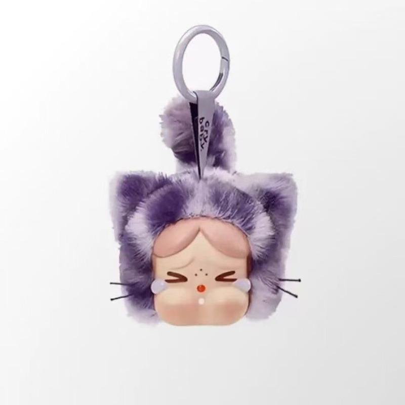 Vinyl Face Plush Pendant Car Bag Keychain Blind Box Gift