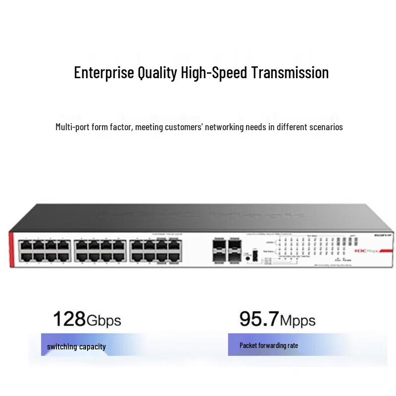 H3C Magic BS228FX-HP 24-Port Gigabit Cloud Managed PoE Switch