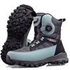 Warme Herren Schneestiefel Wasserdicht Outdoor Winter Gedrehter Knopf Herren Baumwollschuhe Mann Winter Wanderschuhe