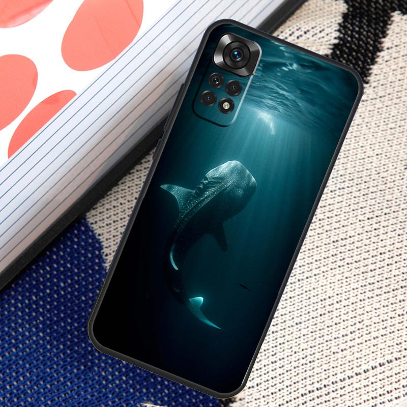 

Чехол Ocean Whale Shark Animal для Xiaomi Redmi Note 11 10 8 9 12 Pro Note 11S 10S 9S 8T Redmi 10 10C 12C 9C 9T Cover Redmi Note 11