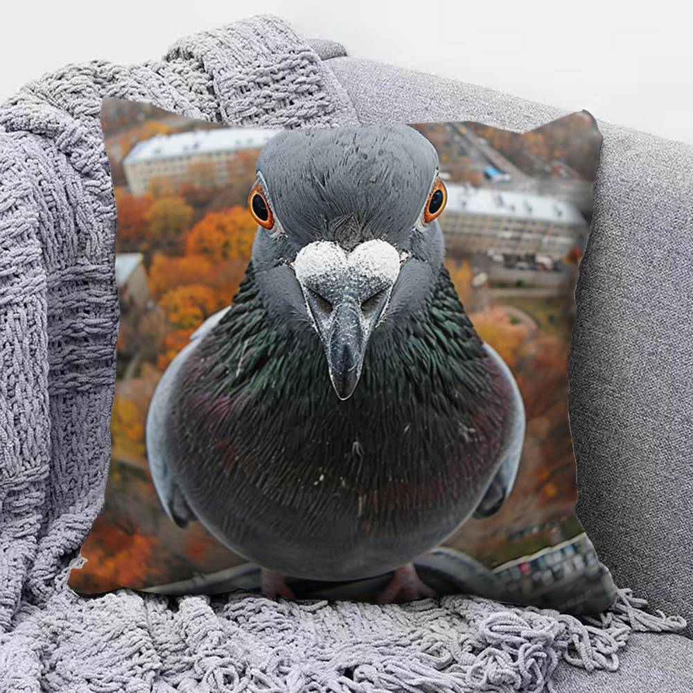 pigeon FFunny MEME  Home Sofa Cushion Covers and Aecorative Custom Pillow Covers