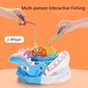 Plastic Sharks Trap Board Desktop Game Trickery Fishing Bite Shark Toy  Birthday Present
