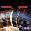 Tire Waxing and Polishing Agent - Use the Included Sponge for Universal Rubber and Plastic Repair, Fade Protection and Renewal of Car Wheels