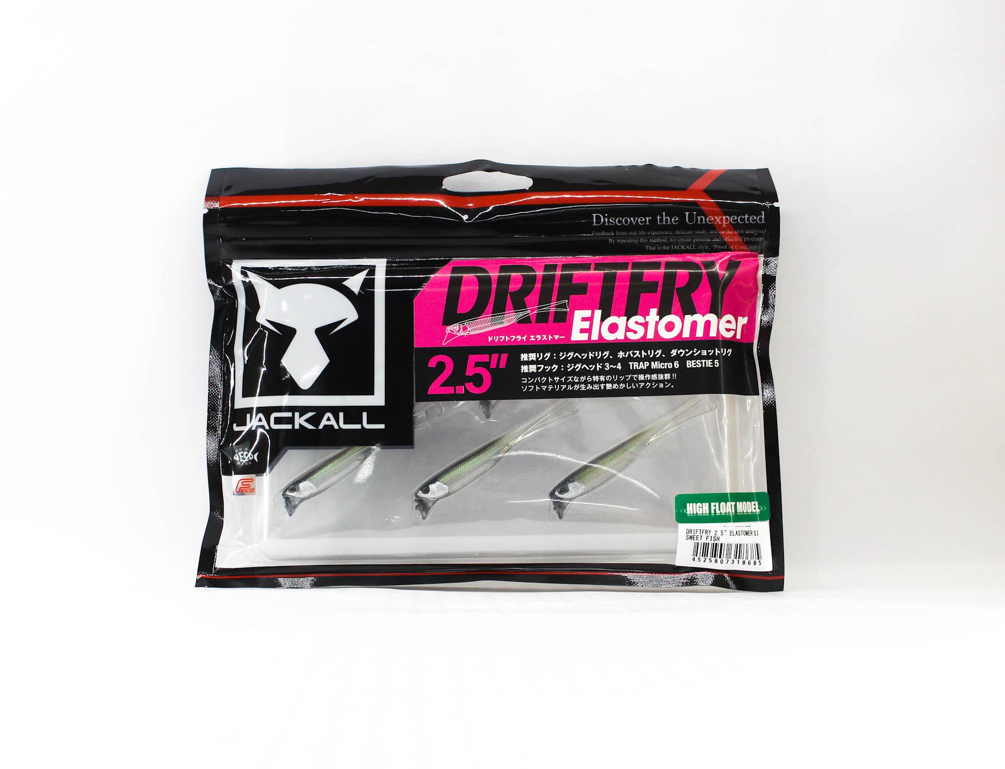 

Jackall Soft Lure Drift Fry Elastomer 2.5 Inch Sweet Fish (8685)