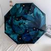 Starfish  Pattern, Automatic Folding Umbrella, Portable and Foldable Design, 8 Ribs, a Christmas or Birthday Gift.