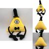 Bill Cipher Desenho Animado Brinquedo de Pelúcia Macio Boneca Colecionável Presente Para Crianças 28cm