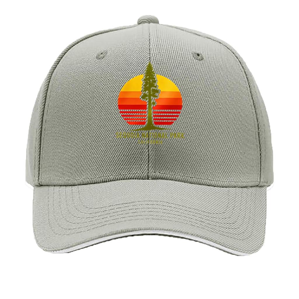Baseball Cap with Geometric Print Casual Sport Cap for Unisex Outdoor Activities FatherS Day Bir Sandwich Baseball Cap