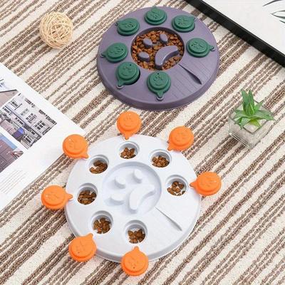 Pet Puzzle Toys Feeder Eating Slowing Bowl For Puppy Small Medium Dog Interactive Dispensing Training Games Increase IQ Feeder