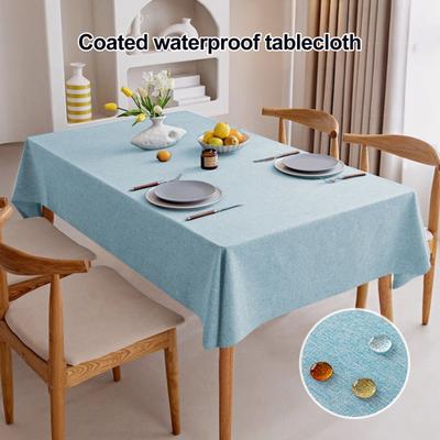 Wear Resistant Fade-Resistant Table Cover Solid Color Splash Scratch Protection