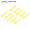 4/6/10Sheet Arrow Sticker Directional Sign PVC Self-Adhesive Label Stickers Removable Floor Decal for Floor Wall Marking 6Colors