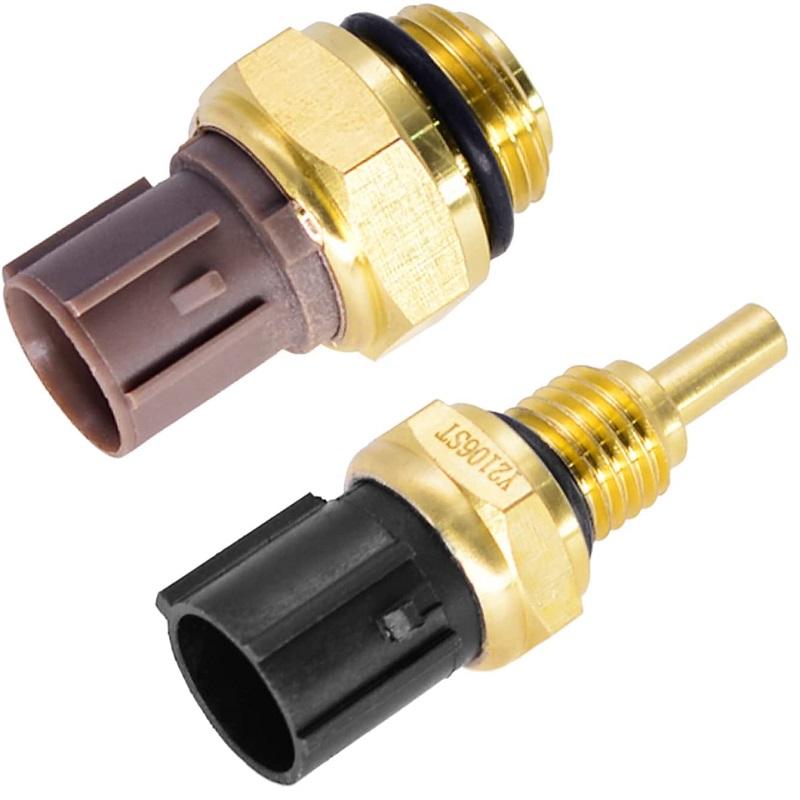 2PCS Coolant Temperature Sensor&Switch 37760-P00-003 37870-PJ7-003 For HONDA CR-V Civic ACURA ISUZU USA 1992-2006