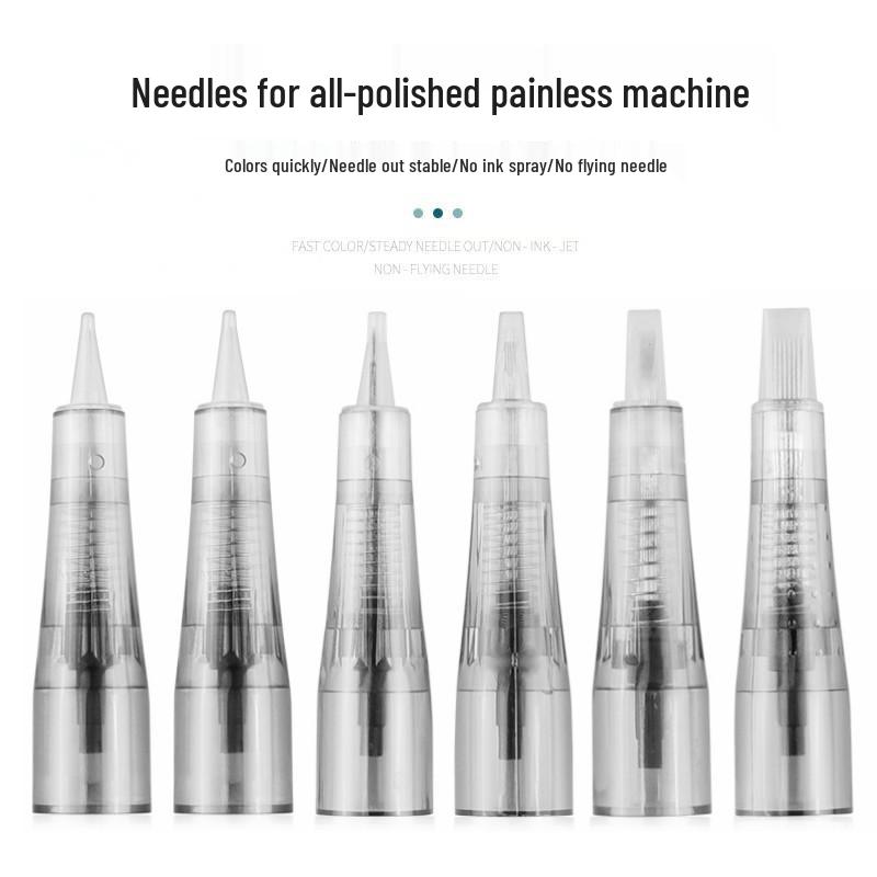 Universal Disposable Numbing Machine Needles for Permanent Makeup Eyebrow Microblading & Eyeliner