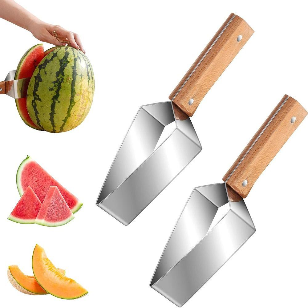 Handheld Fruit Cutter Triangle Fruit Divider Practical Watermelon Slicer Home