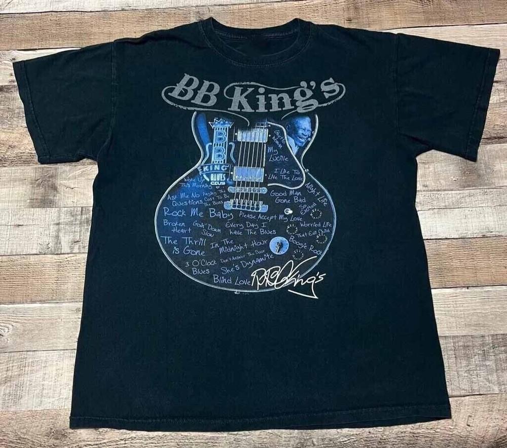 

BB King Guitarist Guitar Singer Soul Shirt Black Unisex S-5XL 1H0239 Unisex T-Shirt XXXXL
