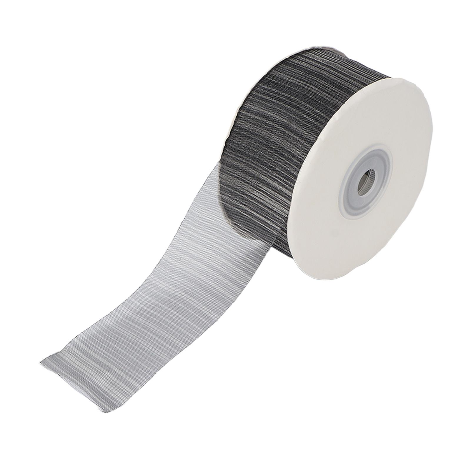 

40 мм изысканная лента из органзы декоративная лента прозрачная шифоновая упаковочная лента Black