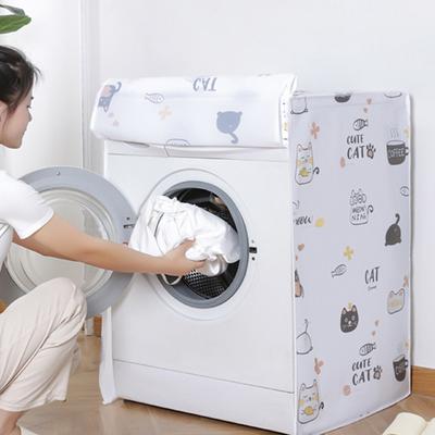 Atmungsaktive Waschmaschine Abdeckung Chic Bunte Feuchtigkeit-beweis Schöne Druck Wäsche Waschmaschine Staub