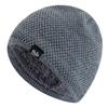 New Style Unisex Winter Hats Plush Fur Lined Beanies Hats For Men Woman Hello Letter Warm Cap Casual Winter Ski Knitted Hats
