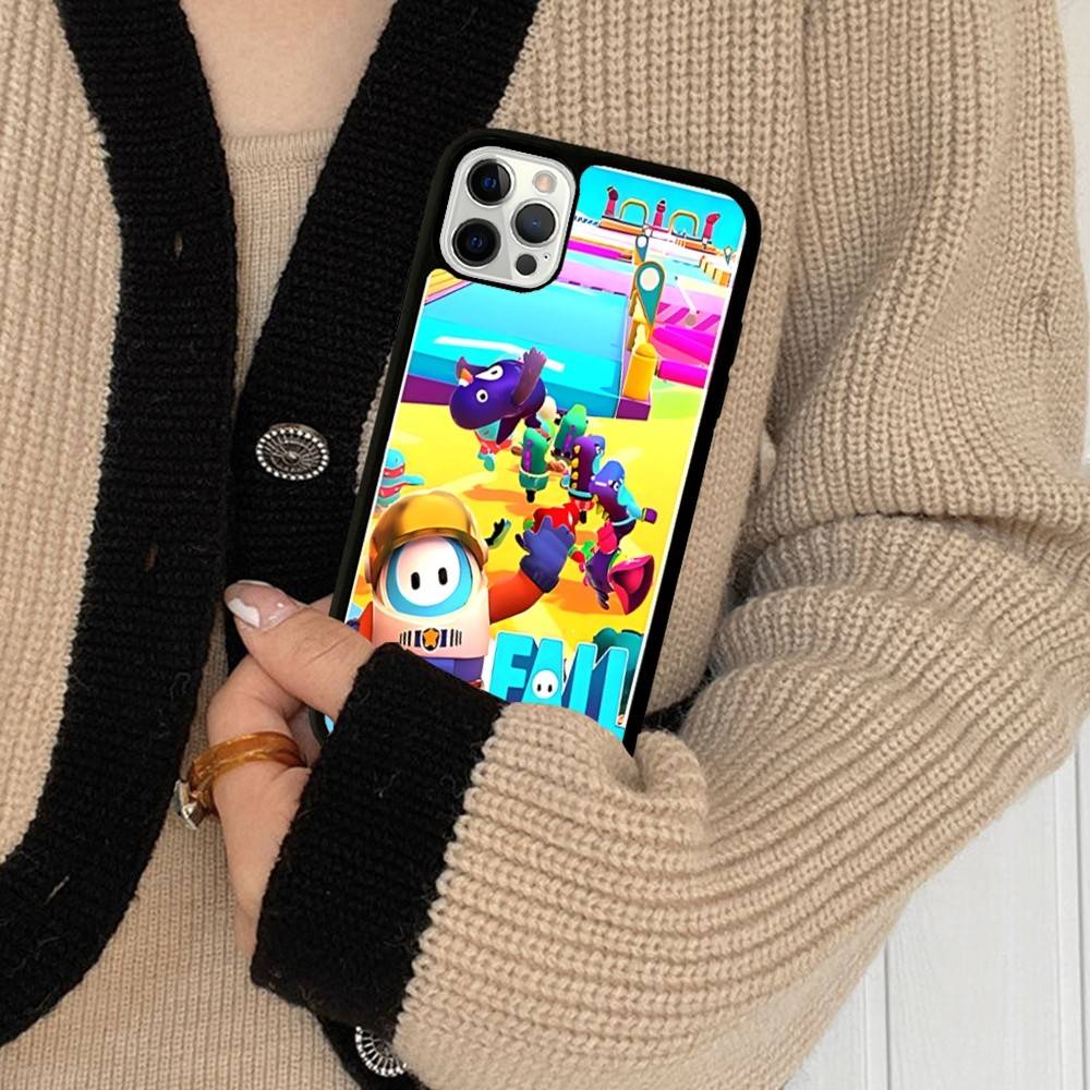 

F-Fall G-Guys Party Game PC+TPU Shockproof Protective Phone Case For IPhone17 14 15 16 Pro Max 13 12 11 17 Air iPhone 15