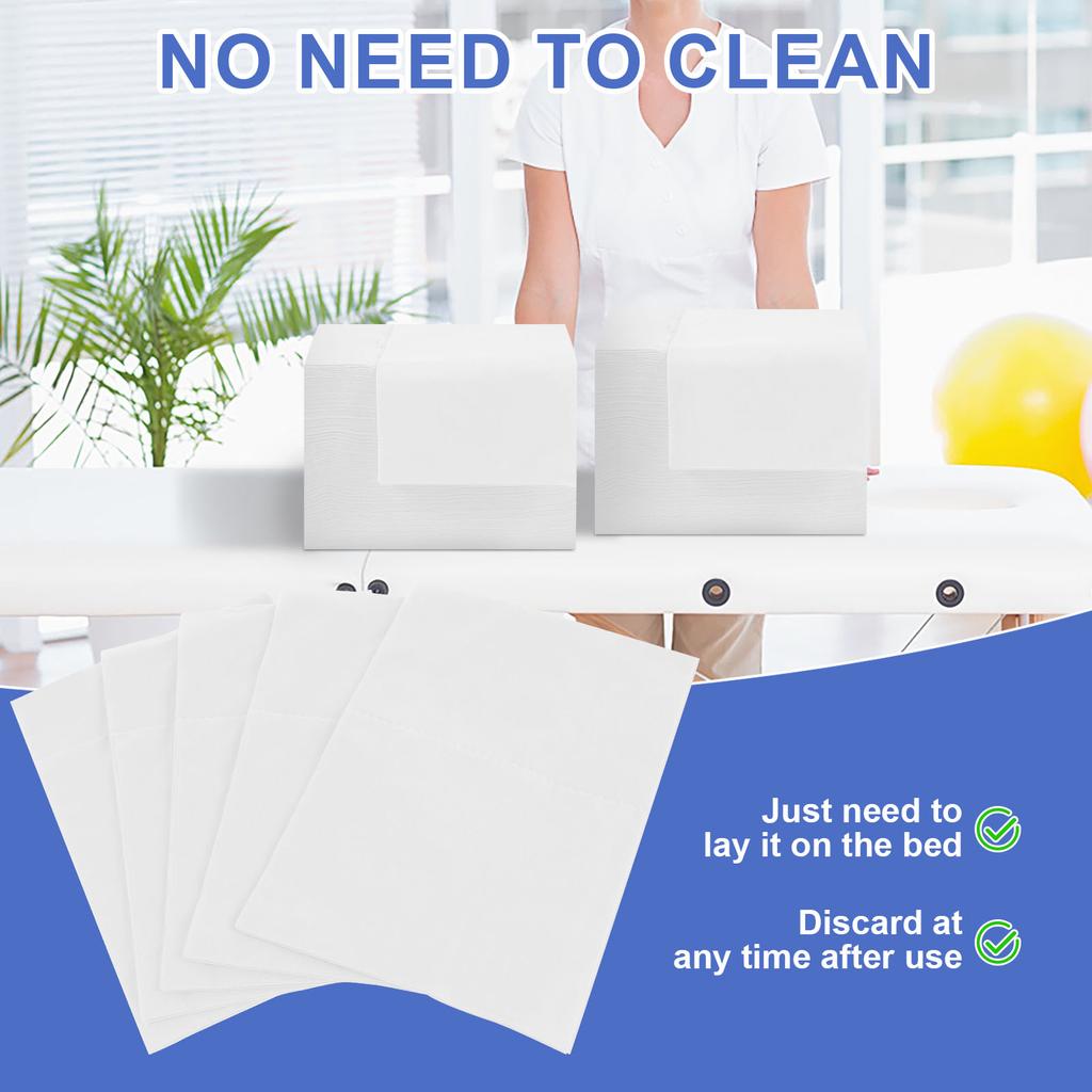 100Pcs Disposable Bed Sheets Beauty Salon Spa Massage Thickened No-Woven Breathable Travel Business Hotel Hospital Sheet