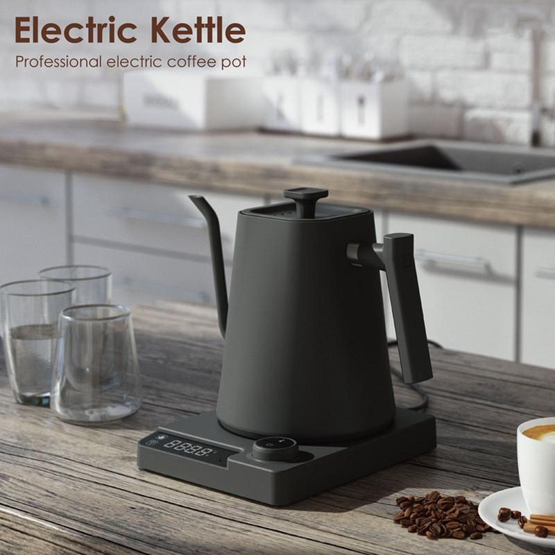 1200W Gooseneck Coffee Kettle Intelligent Constant Temperature Fine Mouth Electric Kettle Professional Coffee Pot