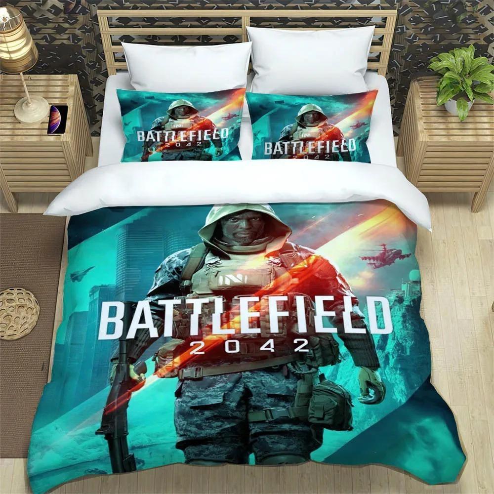 Battle Field Bedding Sets Exquisite Bed Supplies Set Anime Duvet Cover Bed Comforter Set Bedding Set Luxury Birthday Gift
