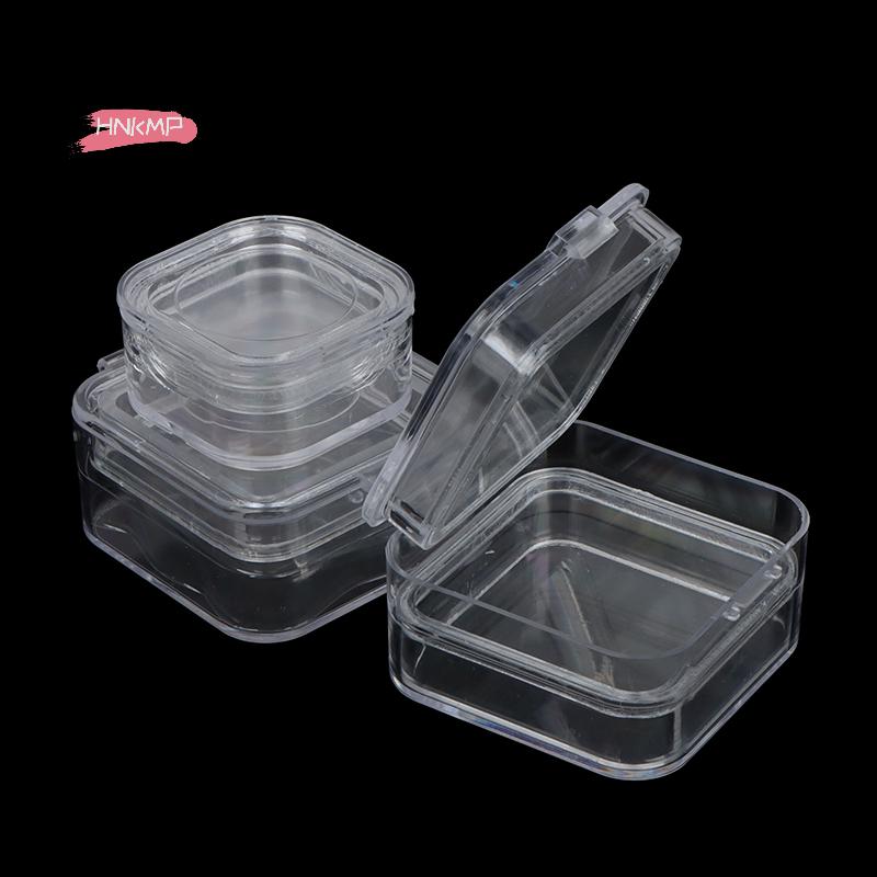 1Pc Transparent Plastic Dental Tooth Implant Box with Inner Membrane for Dental Supplies
