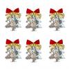 Christmas Hanging Decor Glitter Christmas Ornaments Festive Displays Elegant Holiday Decorations Reflective Glitter Finish