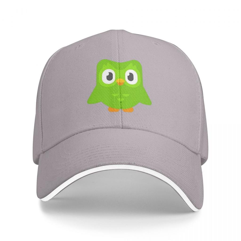 Unisex Baseballkepsar Duolingo Uggla Duo Tryck Utomhus Streetwear Sommar Sport Basebollkepsar Hip Hop Keps Casquette Kepsar