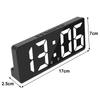 Voice Activated LED Digital Clock with Temperature and Electronic Watch