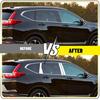 Silvery Car Window Trim Covers Center Film Column B C Pillar Posts Sticker Car Accessories For HONDA CRV 2017-2022 Plated