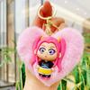 Cacciatrice di Demoni Gruppo di Ragazze Portachiavi di Peluche K-POP Popolare Gruppo di Ragazze Ciondolo Marea Gioco Periferico Ciondolo per Borsa Giocattolo di Peluche