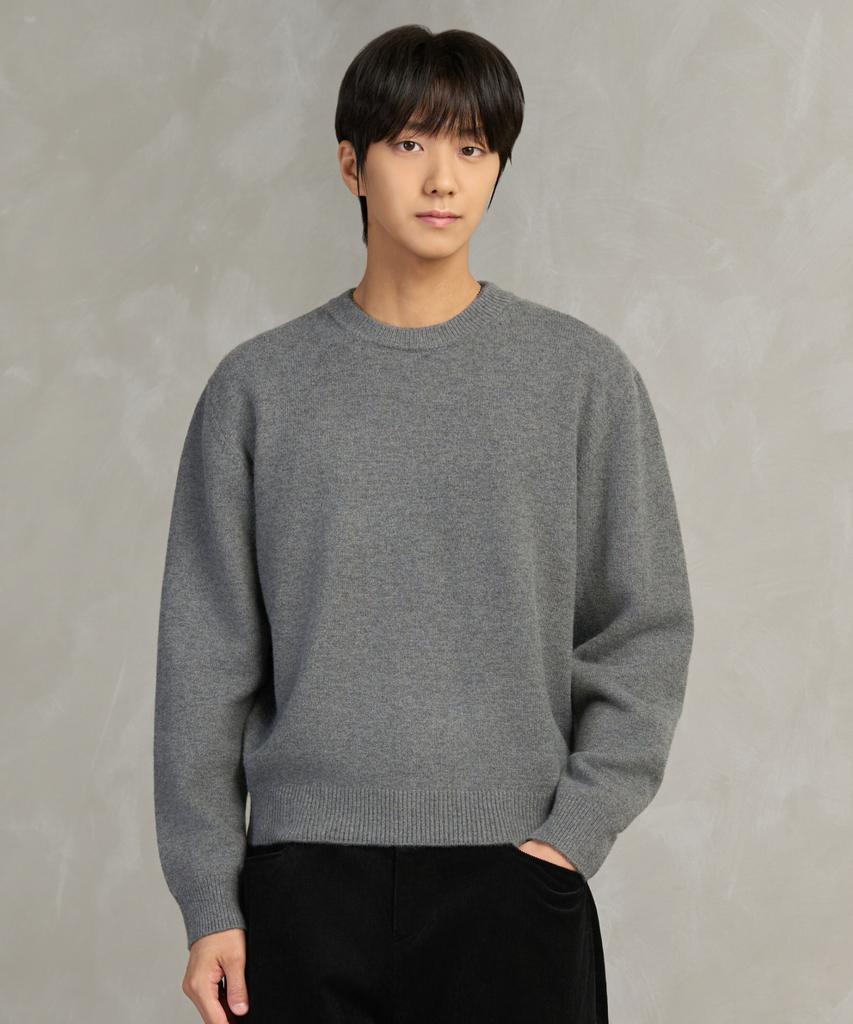 HYOJI Fw Soft Touch Round Crop Knit (7 Colors)