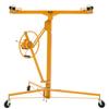 3353mm Gipskartonheber, Robuster 68 kg Sheetrock Heber mit Verstellbarem Teleskoparm, Feststellbaren Rädern, Gipskarton Heber Plattenheber Hebewerkzeuge Ideal