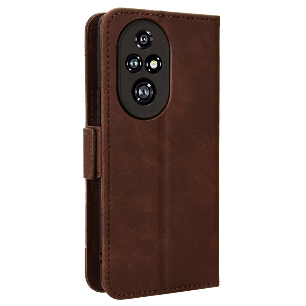 For Honor 200 Pro 5G Case Multiple Card Slots Leather Phone Cover
