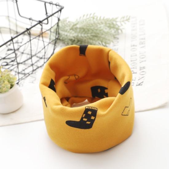Cotton Baby Girls Boys Scarf Autumn Winter Boys O Ring Scarf Kids Collar Scarf Children Neckerchief Scarves Baby Keep Warm Stuff