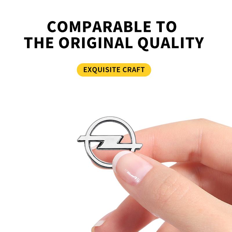 16mm ABS Car Remote Key Stickers Decoration Emblem Decal For Opel Insignia Astra J F Antara Meriva Zafira H G Corsa Accessories