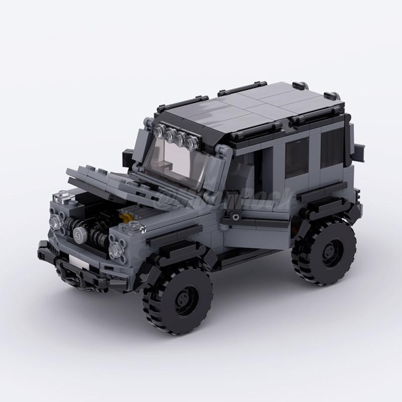 Building Block Compatible 92061-Mercedes-Benz G63 Brabus Assembled Building Block Ornament