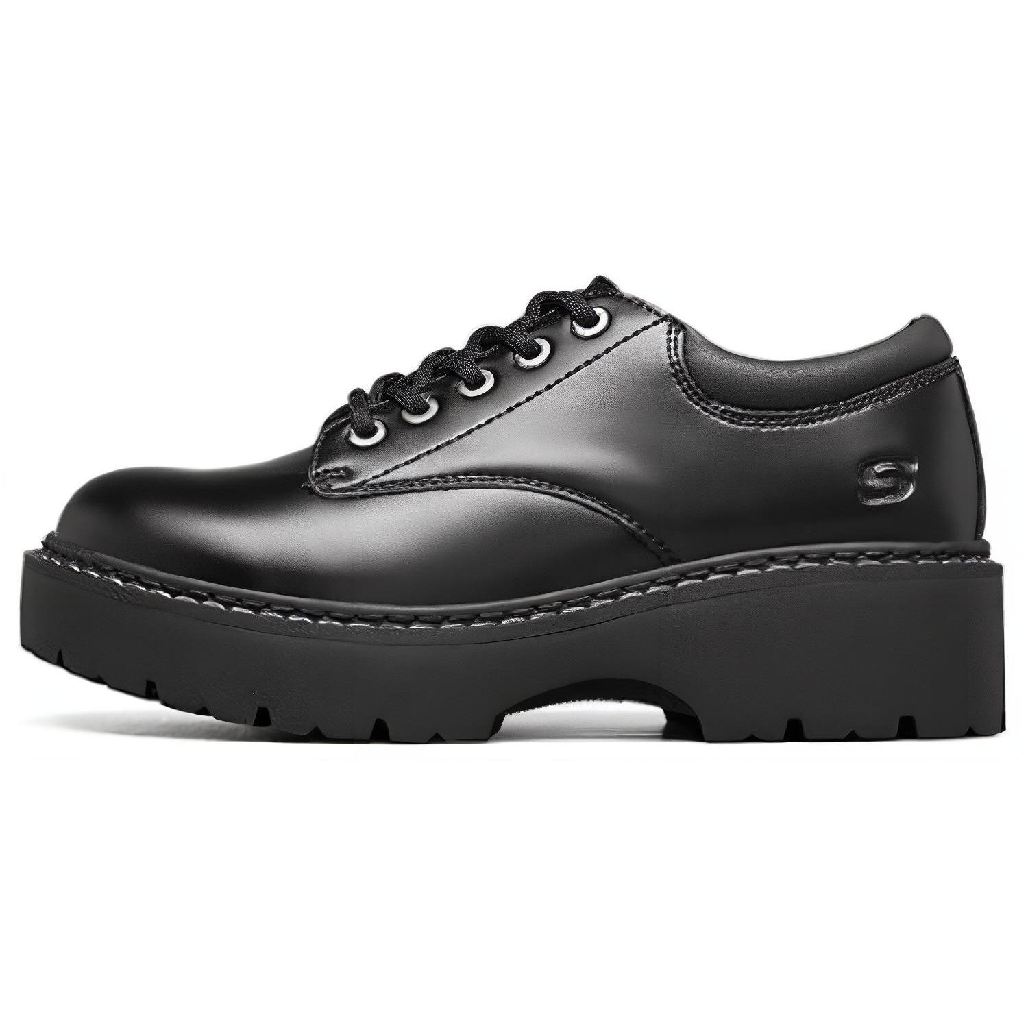 Skechers Zemi Ikdienas Apavi Sieviešu Melni